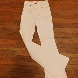White Flare Jeans